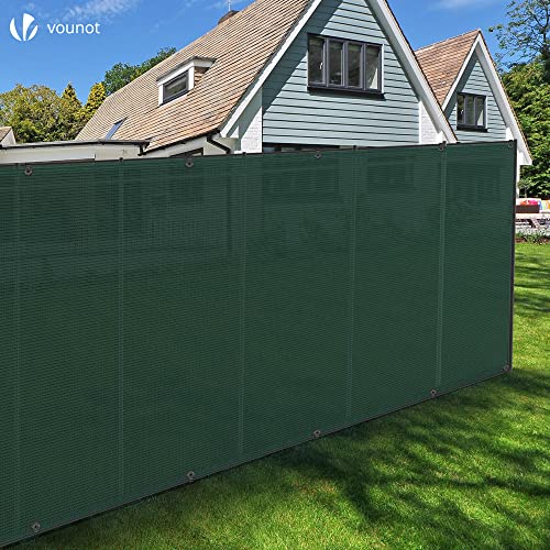 VOUNOT® Privacy Netting 1.8×10m Garden Screening HDPE Shading Net, 75% Shading Rate UV-Resistant - Image 3