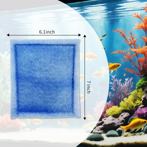 Image of 12 Pack Rite-Size C Filter Cartridges for Marineland Penguin PRO Power Filters 275 /375 & Original Penguin Power Filters 200 /350 Fish Tank Filter for Marineland Aquarium (Blue)