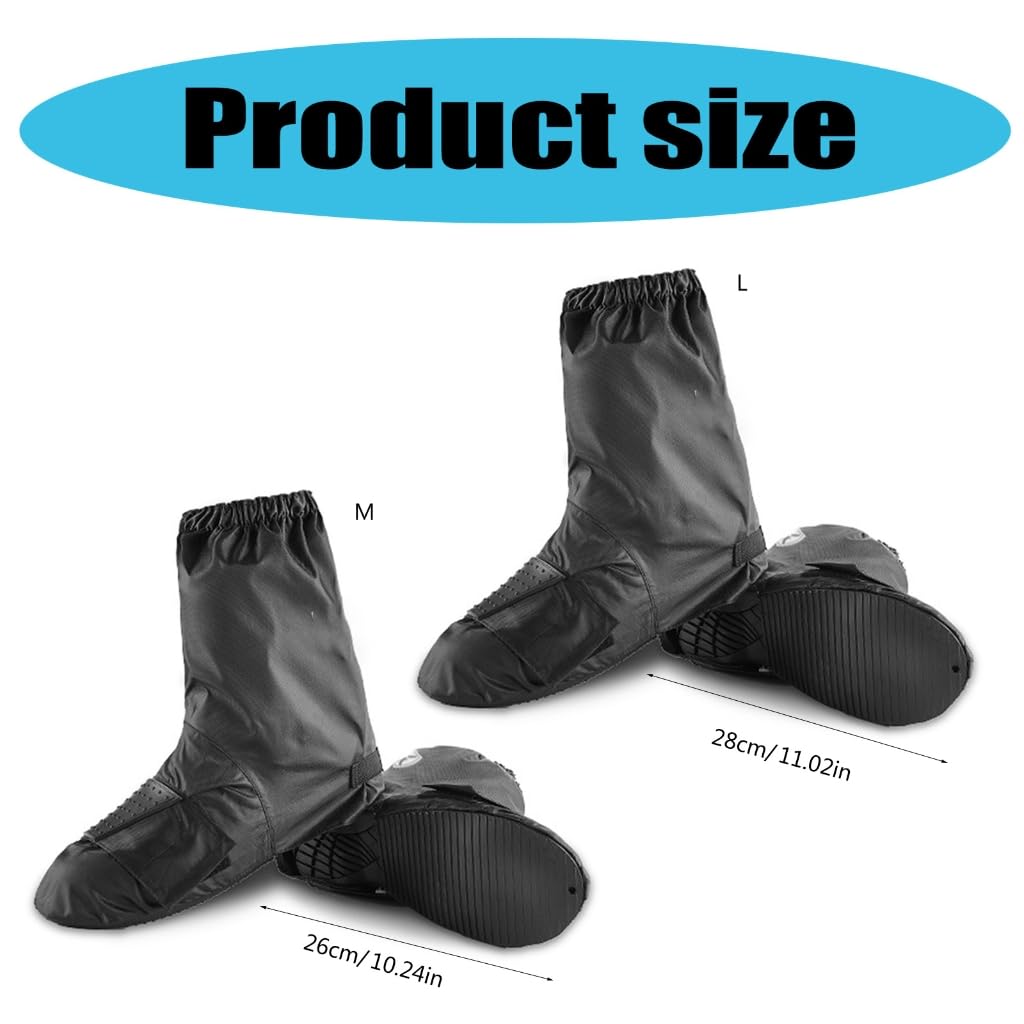 Wiederverwendbare Regenstiefel-Schuhüberzüge, wasserdicht, für Motorrad, Angeln, Gartenarbeit