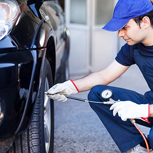 image for Mudder 2 Pieces 8.25 Inch Flexible Tire Valve Extension Adaptor and 2 