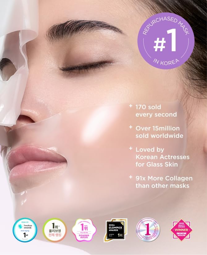 AROCELL Super Collagen Hydrogel Mask | Hydrating Cica Mask