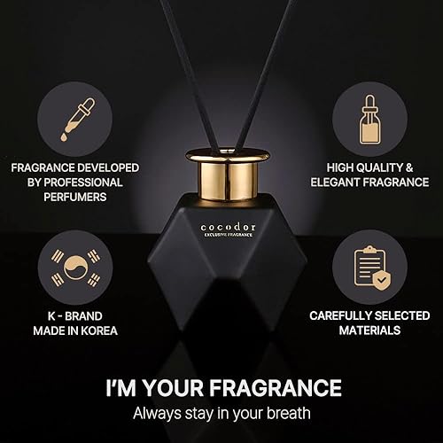 Miniatura 2 de COCODOR difusor con varillas de junco, 6.7onzas, decoración para el hogar y la oficina, fragancia para regalar para el Día de la Madre,