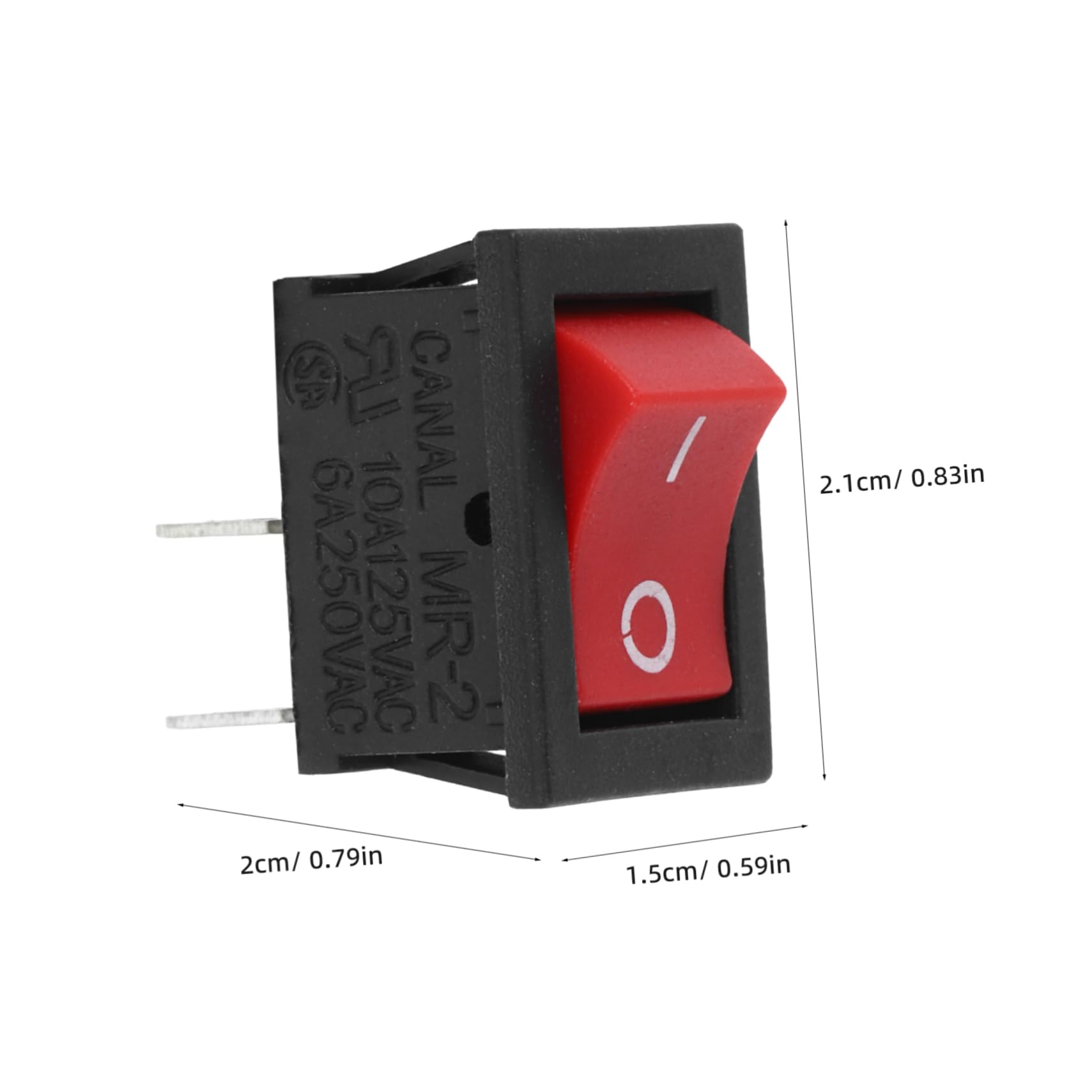 LIFKOME 2-gear Boat Toggle Switch Water Dispenser Home Appliance Lighted Heavy Duty Replacement