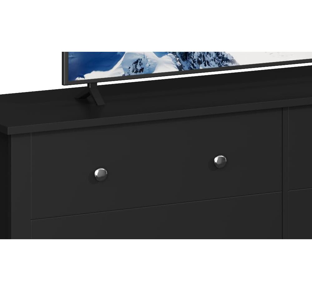 Amazon.com: Furmax 6 Wood Drawers Dresser for Bedroom, Double