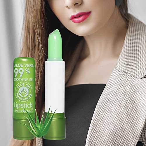 Eliversion Aloe Vera Lipstick, Magic Temperature Ph Color Changing Moisturizing Lipstick thumb #6