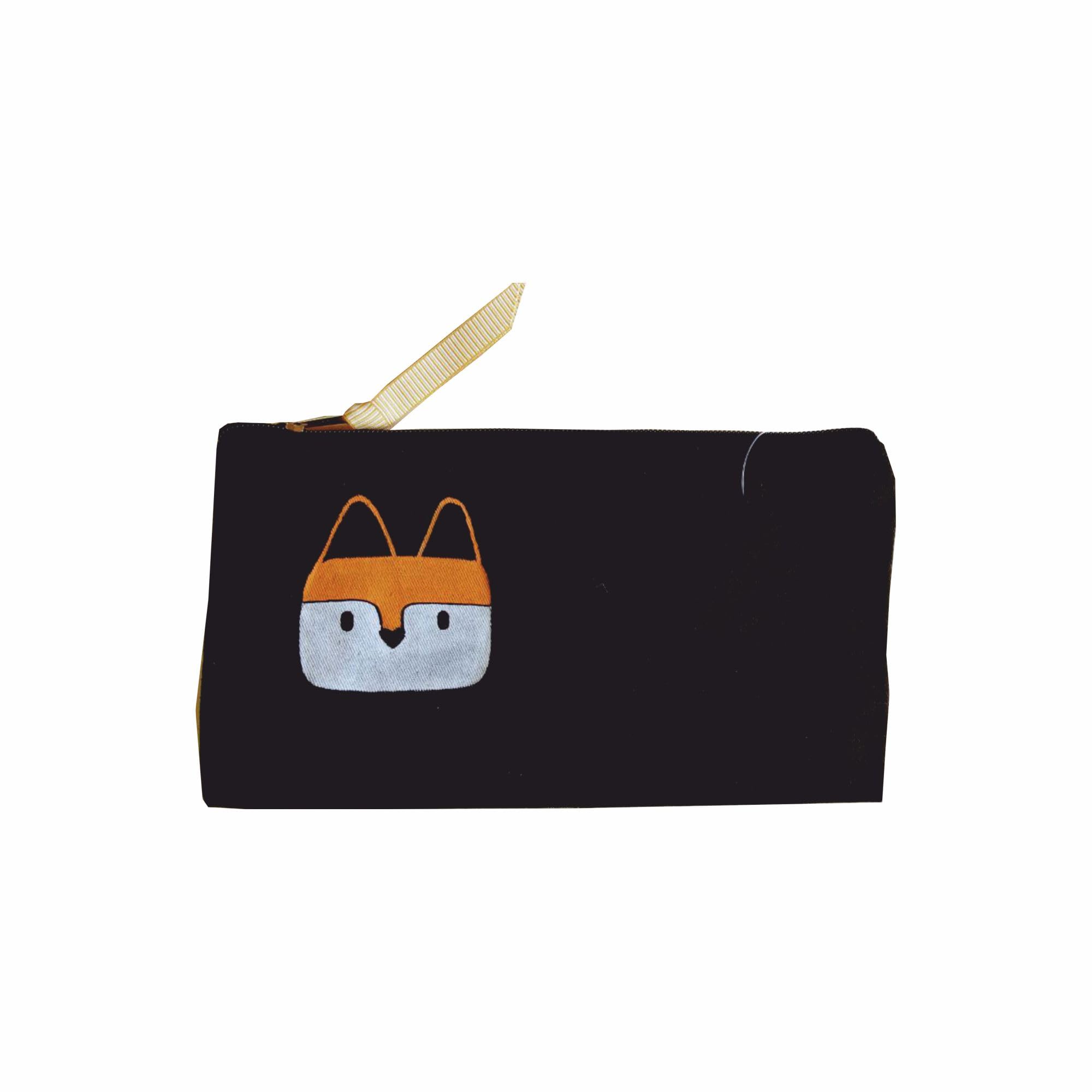 Amrutkala Canvas Zipper Pouch for Multipurpose use Multipurpose Zipper Stylish Handpainted Large Capacity Pencil Case, Pen & Pencil Pouch Bag for School for Kids, Girls (Kitty) (B09WD92X6Q) Amazon Price History, Amazon Price Tracker