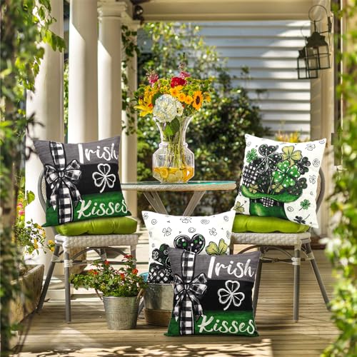 Housses de coussin Saint-Patrick 45,7 cm : taie décorative canapé et lit festive - 6