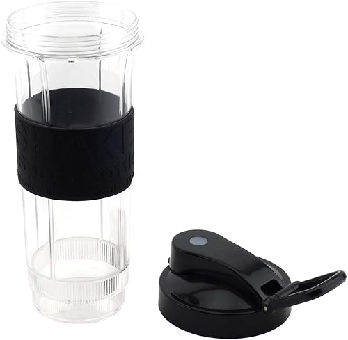 Miniatura 3 de Taza de 20 onzas con tapa To Go y repuesto de hoja plana compatible con mezcladores Magic Bullet MB1001