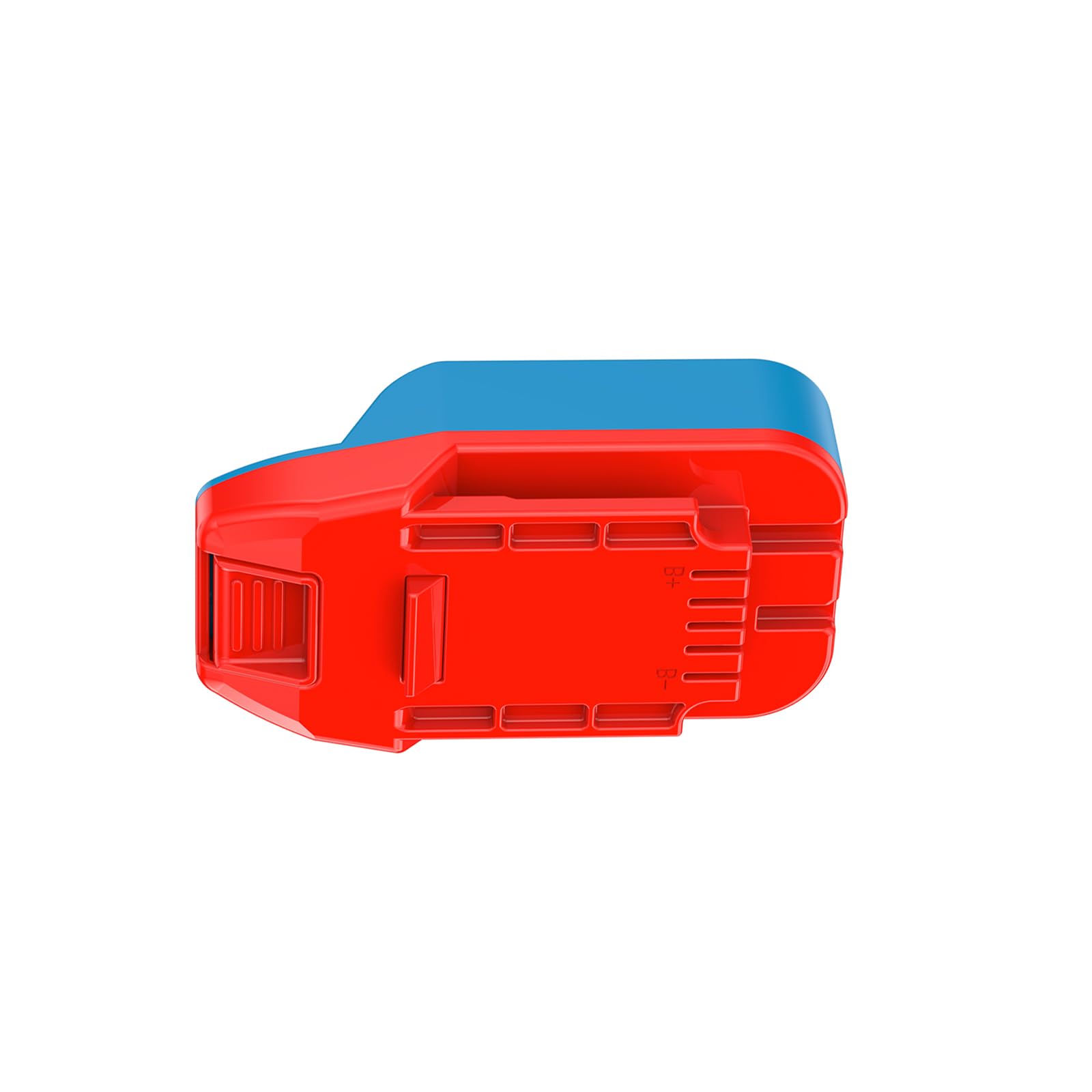 1 adaptador para herramientas Bauer de 20 V, compatible con baterías DeWalt & Hercules de 20 V, sin función de carga (Nota: inserta completamente la batería DW en el adaptador, sin huecos para un uso