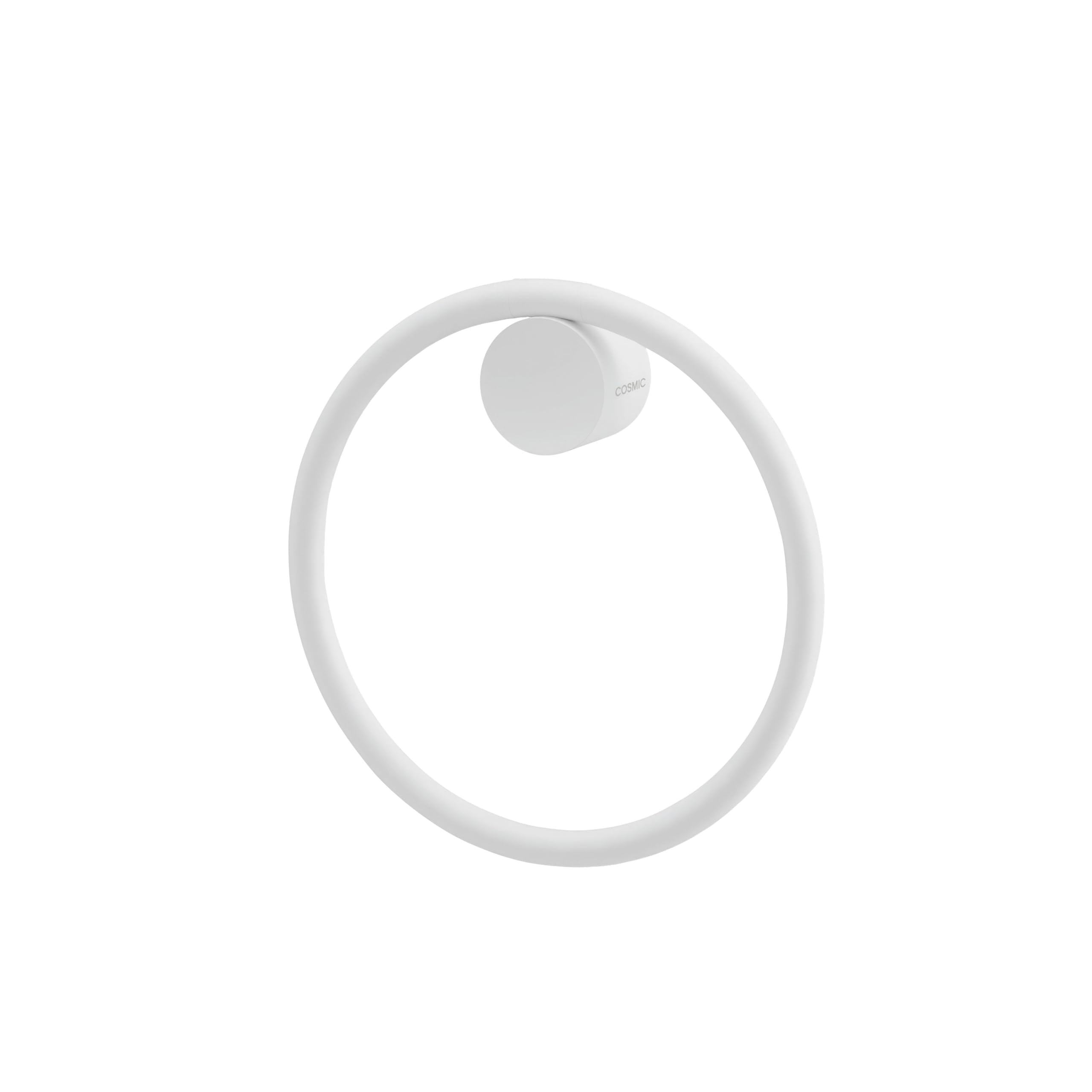 Cosmic Toallero Anillo Blanco Mate Geyser