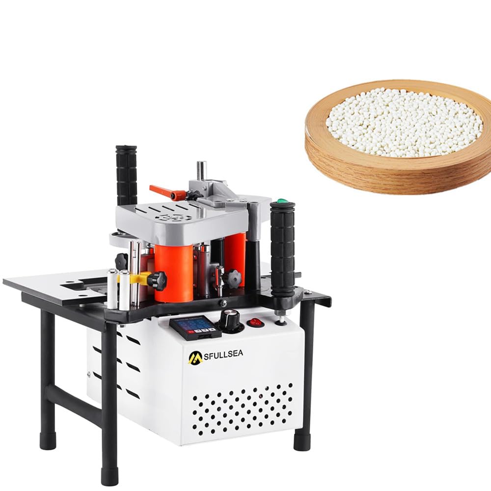 MSFULLSEAEdge Bander Banding Machine + 11Lb Hot Melt Glue Invisible Adhesion Viscous 40000-48000/mpa.s