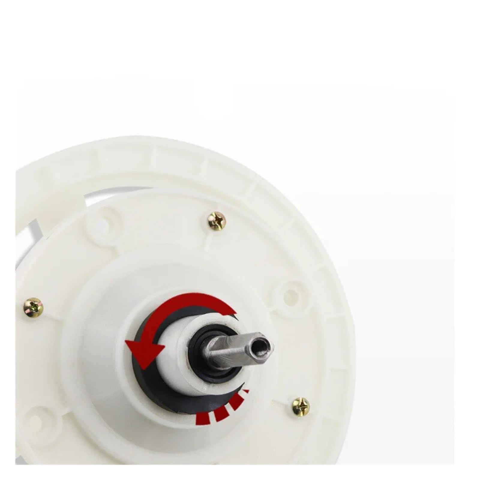 Eje Cuadrado de Altura 40mm, Reductor Universal for Lavadora, Caja de Cambios, Embrague de Motor, Rueda Grande