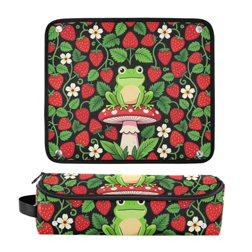Bolsa de viaje para herramientas de cabello y tapete resistente al calor portátil para plancha, rizador y secador miniatura 3