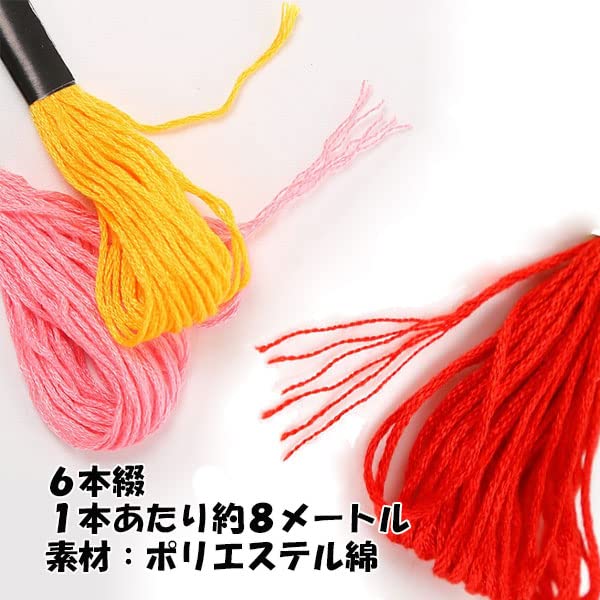 Amazon.co.jp: （TC-select） 刺繍糸 刺しゅう糸 100束 100色 100本