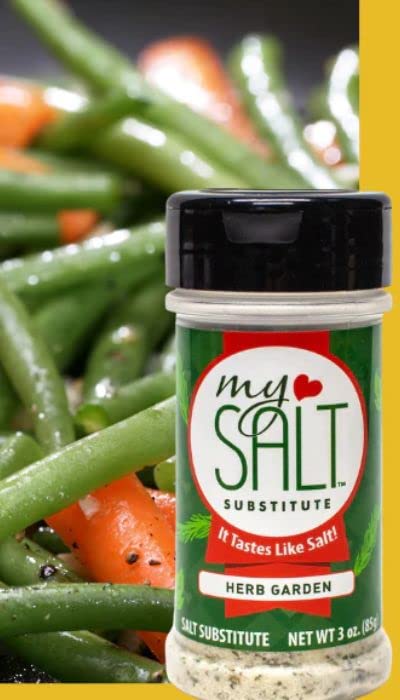Miniatura 6 de MySALT Herb Garden - Mezcla de condimentos de hierbas sin sodio con un sabor salado, ingredientes limpios, sin amargor, coctelera de 3 onzas