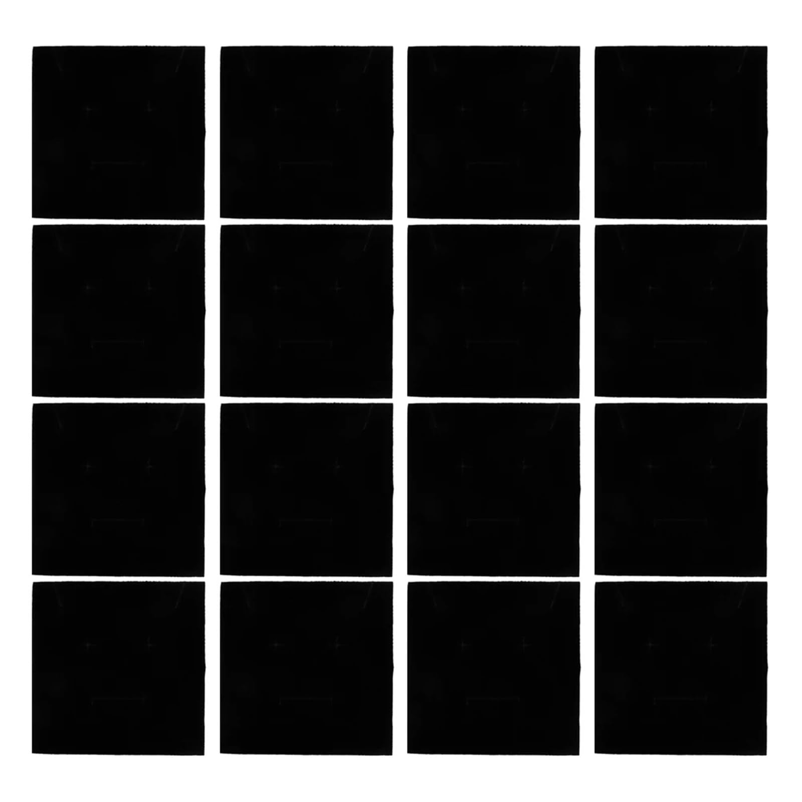 LSNNMU 20pcs Sponge Insert Lining Ear Stud Mat Trinket Cushion Display Case Accessories Packaging Jewelry Gift Box Pad Ring Holder For Jewelry