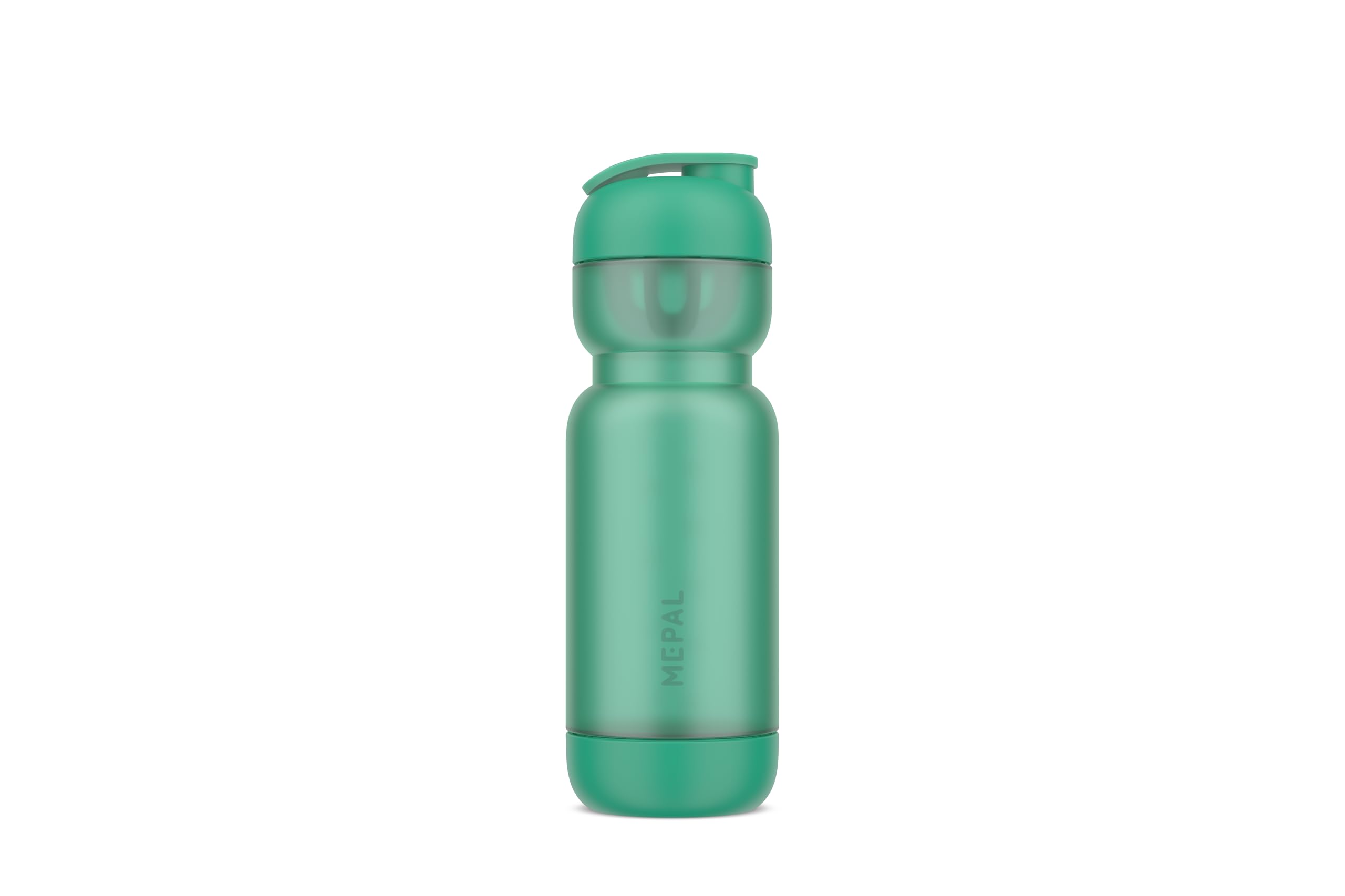 Mepal Shaker Sport, Leakproof, Includes Mixer and Measurements, Easy-clean with Bottem Lid, Protein Shaker, 800 ml, Apple green
