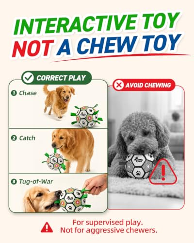  Dog Soccer Ball with Straps - image 7