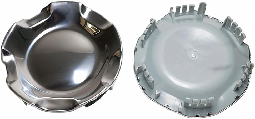 4PCS Polished Aluminum Cover Wheel Center Caps Hubcap Cover (20" 5-Spoke Wheels Only) Compatible with Chevrolet Silverado Avalanche Suburban Tahoe 2007-2014 Replace 9595152 9596007