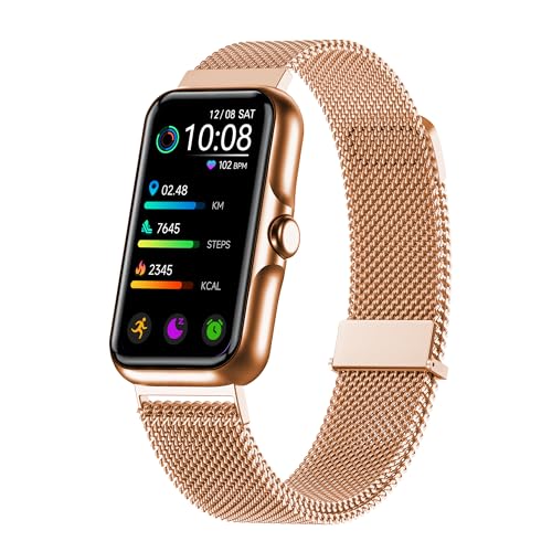 Image of Fitness Tracker with 24 /7 Continuous Heart Rate, Blood Oxy-gen Monitor, Smart Watch with Sleep Monitor, IP68 Waterproof Activity Tracker Step Counter for Women Men