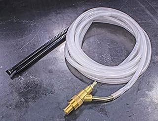 Eastwood Dustless Liquid Media Blaster Brass Blast Gun Assembly 4 Mm Nozzle Installed Double Pick Boron Carbide Nozzle Up Tube Reinforced Clear Vinyl Suction Hose Quick Car Cleaning