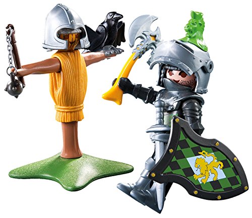 Playmobil - 4768 - Jeu de Construction - Chevalier du Lion avec Mannequin d'entraînement