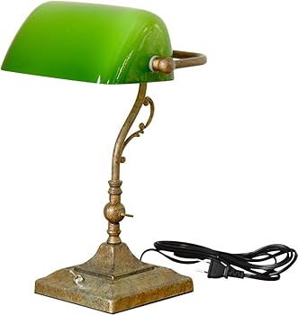 ルドファン スタイルフランス テーブルランプ ライト ヴィンテージ グリーン 希少品】ルドファン スタイルフランス テーブルランプ ライト