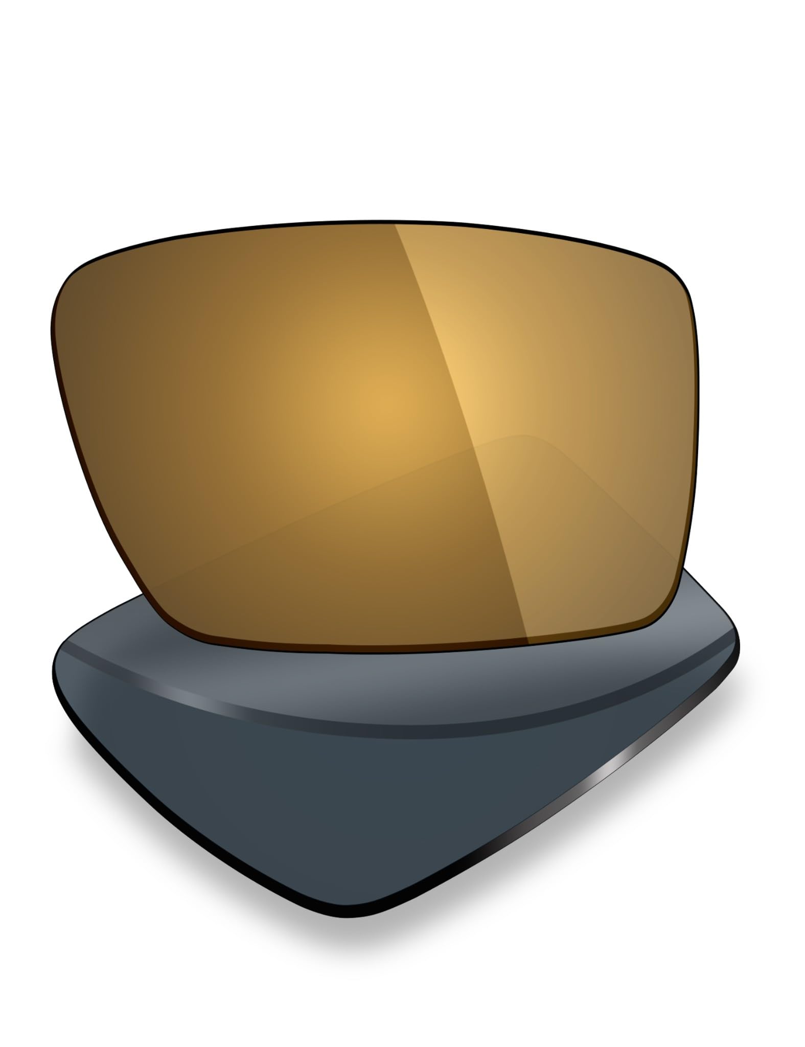 Mryok Replacement Lenses for Costa Del Mar Fantail Sunglass, HD Polarized, UV Protection, Impact Resistant &amp; Perfectly Fit