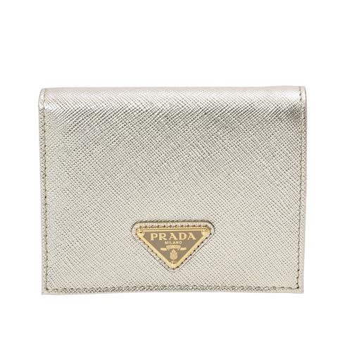 [Prada] [�v���_] ���z ���f�B�[�X ��܂�R���p�N�g�T�C�Y ���U�[ �S�[���h 1MV204 QHH F0846 [���s�A���i]