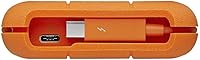 Vista 5 de LaCie Disco duro externo Thunderbolt USB-C de 2 TB, color naranja