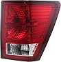 Evan-Fischer Tail Light Assembly Compatible with 2007-2010 Jeep Grand Cherokee Passenger Side