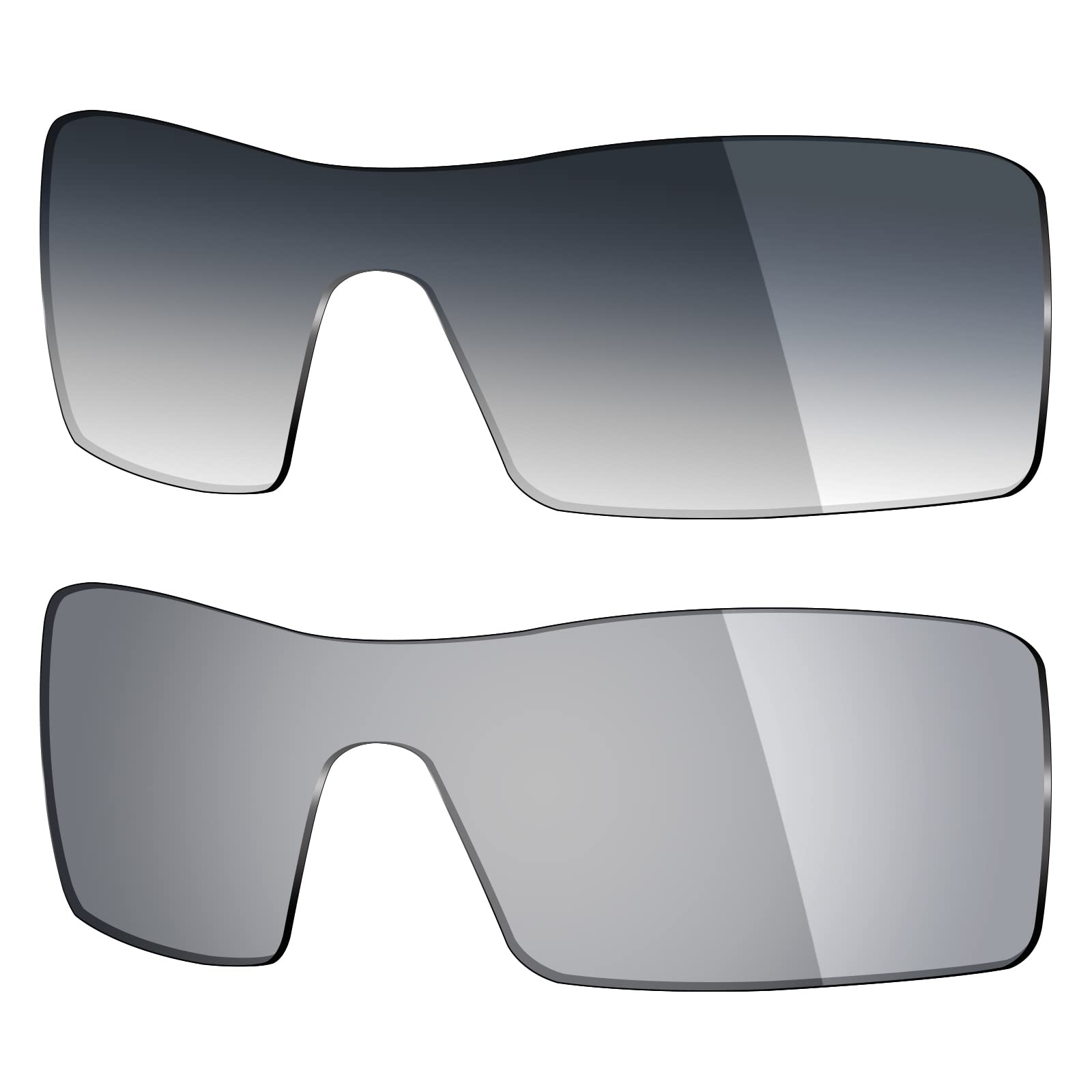 Mryok 2 Pair Polarized Replacement Lenses for Oakley Oil Rig Sunglass - Options