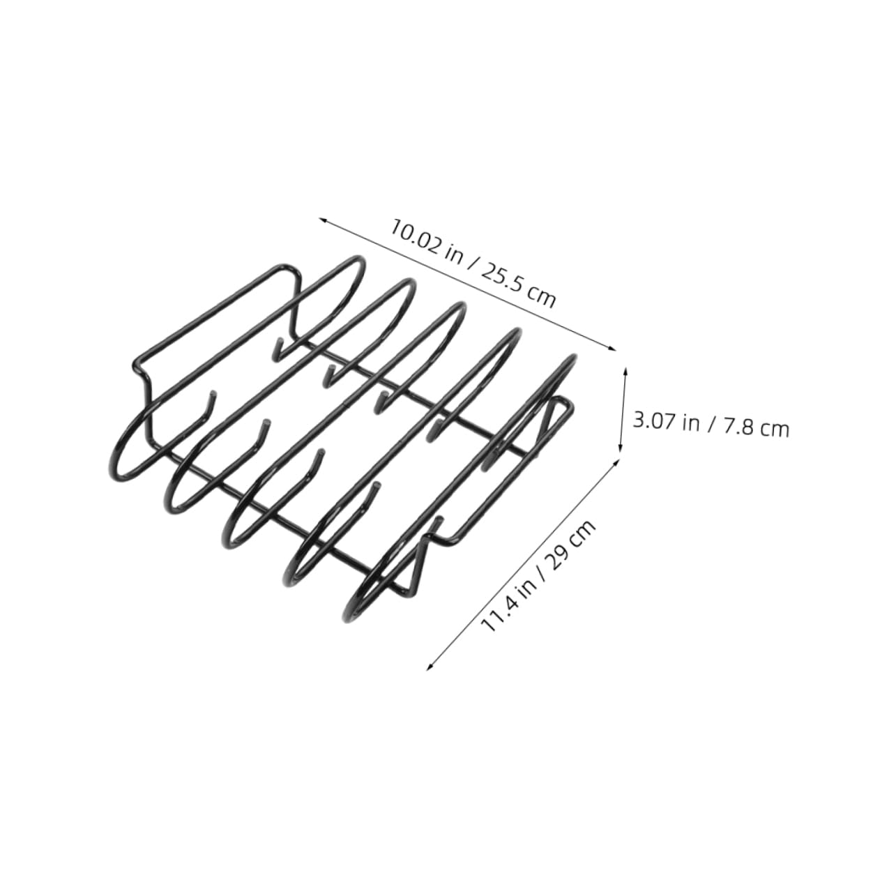 GALPADA Barbecue in Supporto per Arrosti all Utensili per per Costine Rete per Barbecue