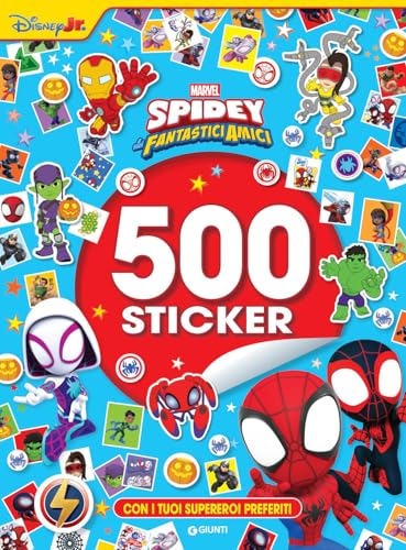 Spidey e i suoi fantastici amici. 500 sticker. Con i tuoi supereroi preferiti. Ediz. a colori