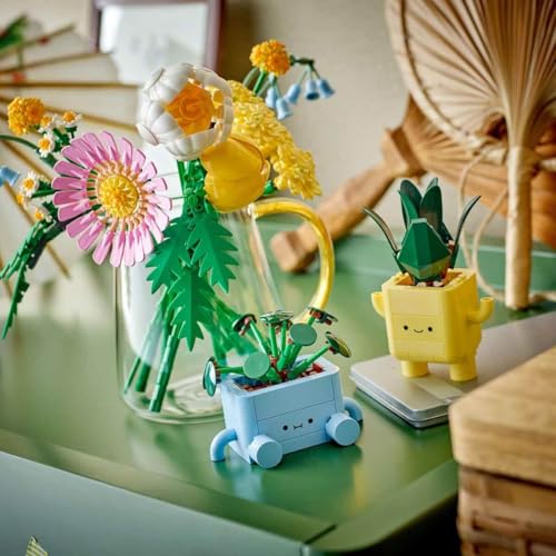 Botanique 10347 Petit bouquet ensoleillé, Fleurs artificielles, des 9 ans - Lego - Immagine 7
