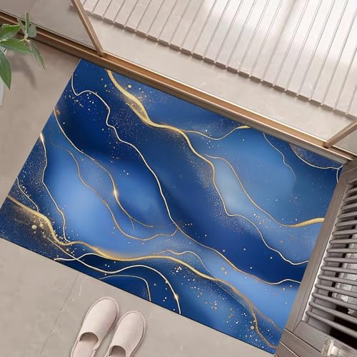 Tapis d'entrée microfibres absorbantes pour chien et intérieur propre 50x80 - 3