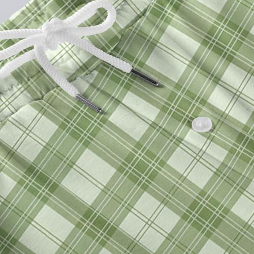 Plaid Pajama Pants Men Soft Cotton Flannel Sleep Pants Lounge Loose Fit Pj Bottoms with Drawstring And Pockets4