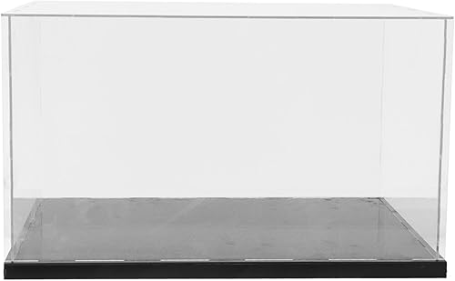 DOITOOL Vitrina de acrílico para guantes de boxeo, vitrina de acrílico transparente para guantes de boxeo, estuche de exhibición de guantes de