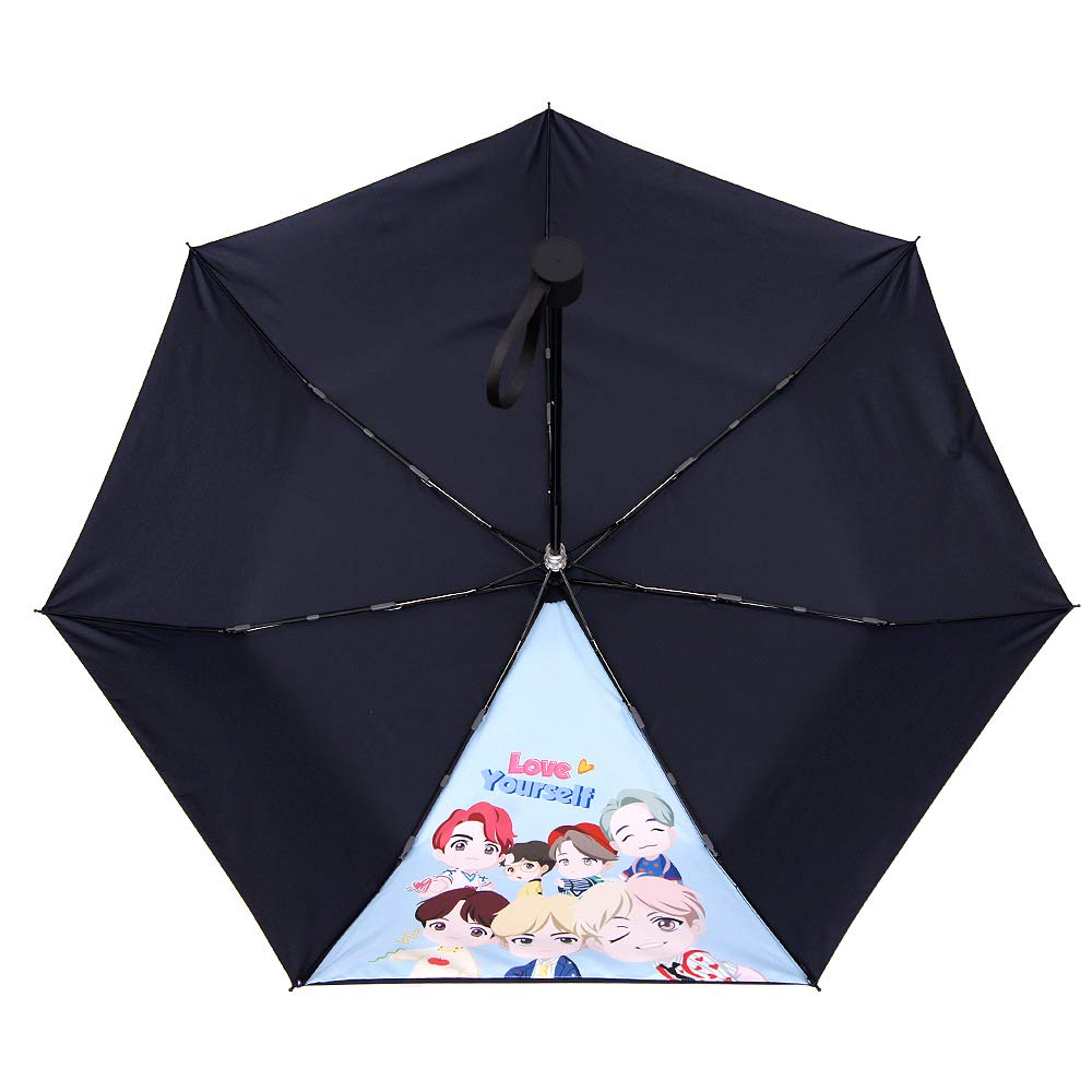 Amazon | BTS公式ライセンス商品傘 BTS キャラクター折りたたみ傘