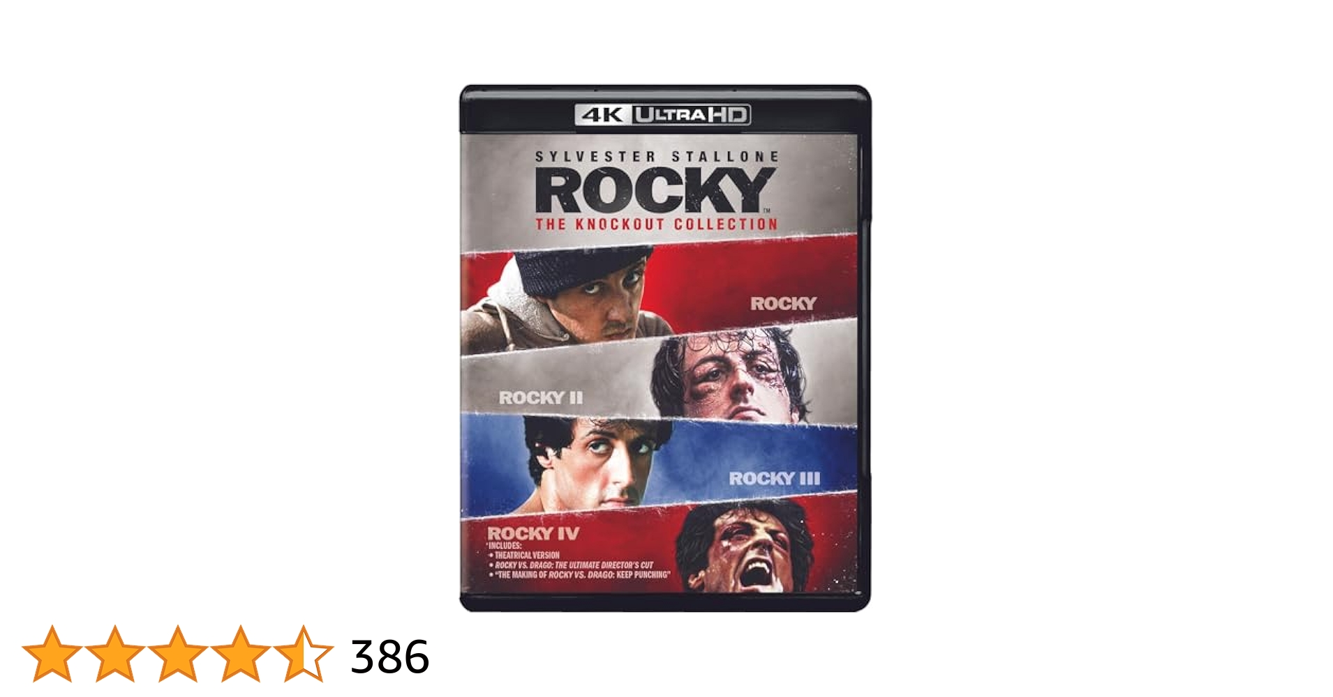 ロッキー ザ・ノックアウト・コレクション (4K UHD) ROCKY BK ロッキー ザ・ノックアウト・コレクション 4K UHD 日本語有り