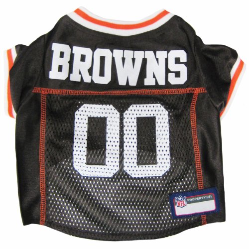 NFL CLEVELAND BROWNS DOG Jersey, X-Large - Thumbnail 3