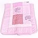 COMFORT IN THE WORD ® Embroidered Scripture Baby Quilt, Pink