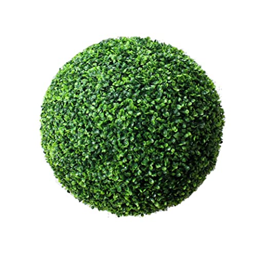 DierCosy Boules de buis artificielles, Balle topiaire de Feuille de Simulation de 40 cm, décoration de Paysage de Jardin Arbre topiaire de Plante en Plastique, balles de Plante réaliste pour
