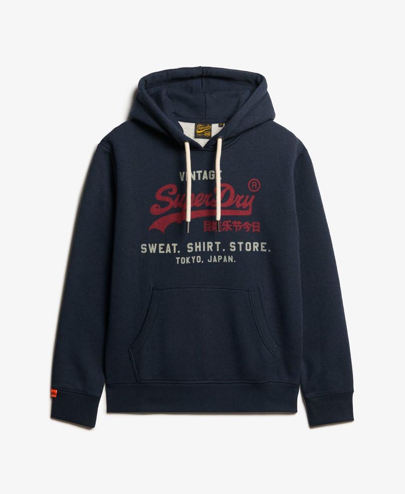 Superdry Bluza Mężczyźni Vl Heritage Relaxed Hood (1 w zestawie)