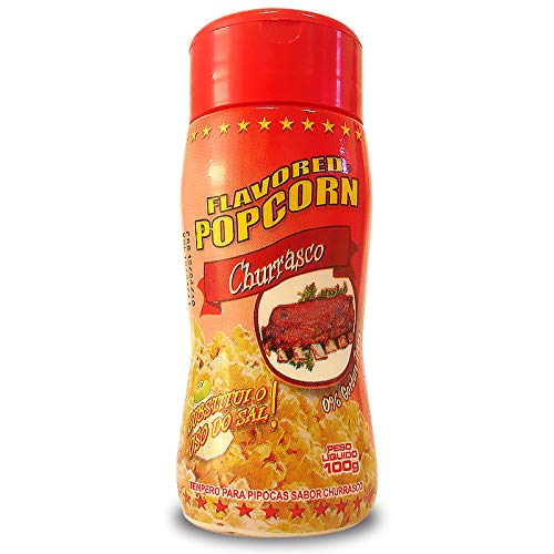 Tempero para pipoca Popcorn Churrasco 100g