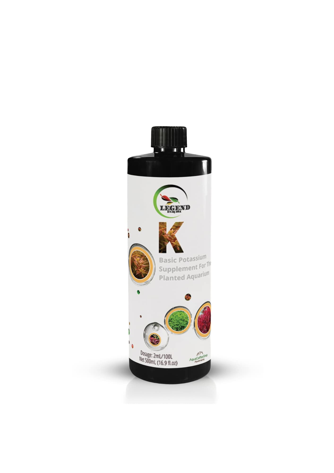 Legend Potassium 100ml, 250ml, 500ml, 1000ml Planting Fertiliser Supplement For Aquarium Plant (500ml)