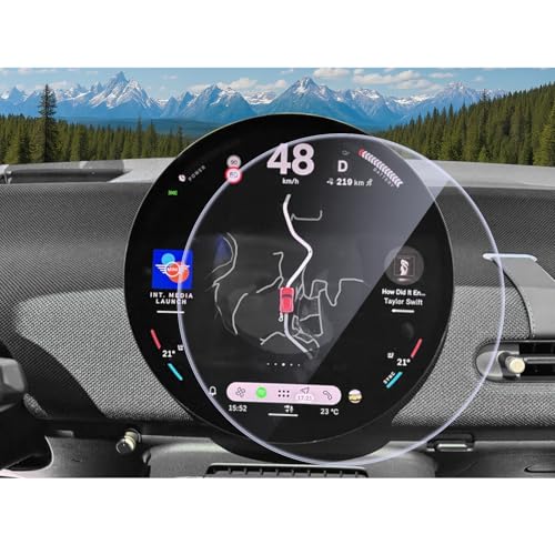 Image of CDEFG for 2026 Mini Cooper /Countryman /Aceman Screen Protector 9.4 inch Tempered Glass, for for 2025 2026 Mini Cooper 2 Door /Cooper S 4 Door Accessories Screen Cover