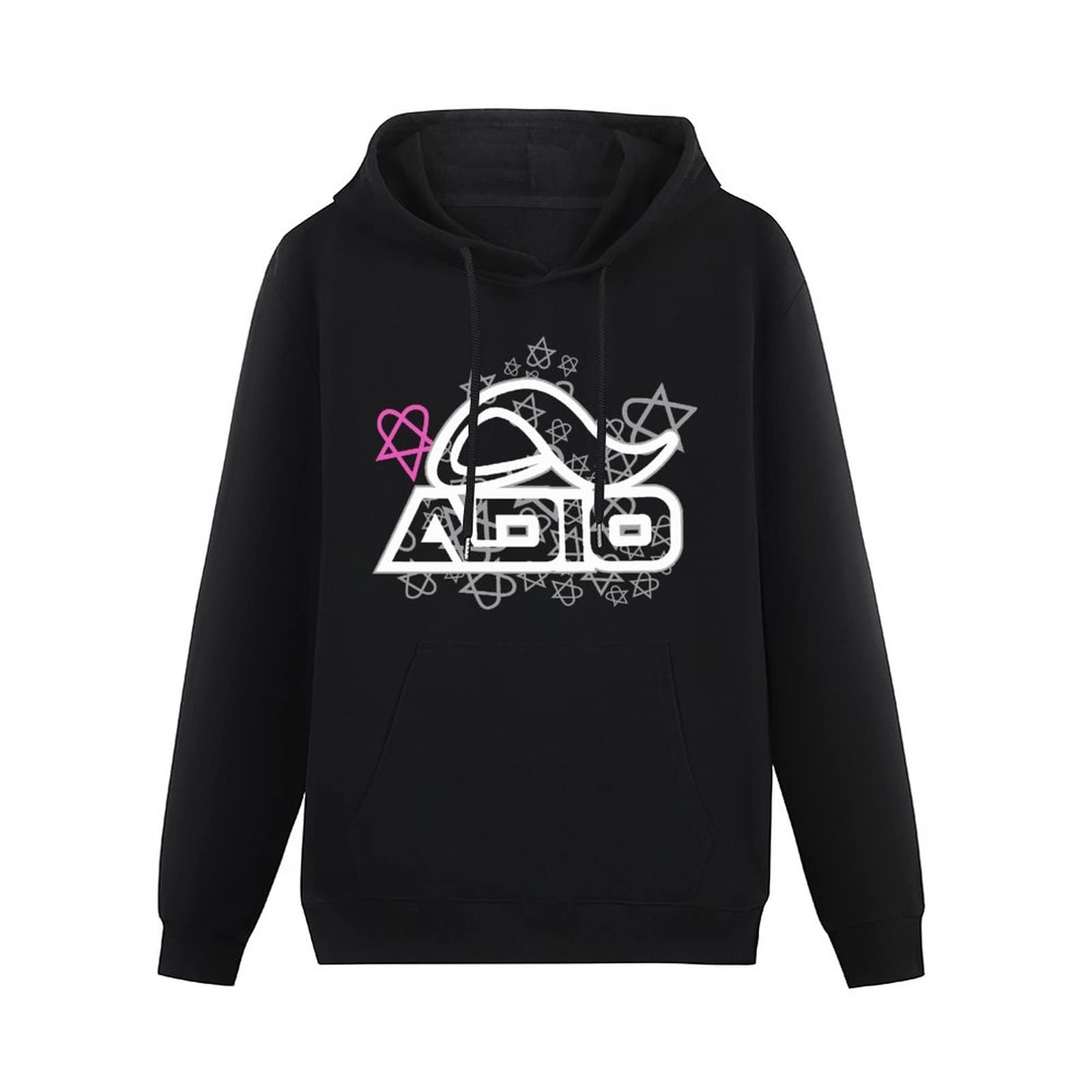 BERRAHI Mens Hoodie Vintage Adio Bam Margera Pour Skateboard Ukraine Jackass 00S Heartagram Taille Black XL