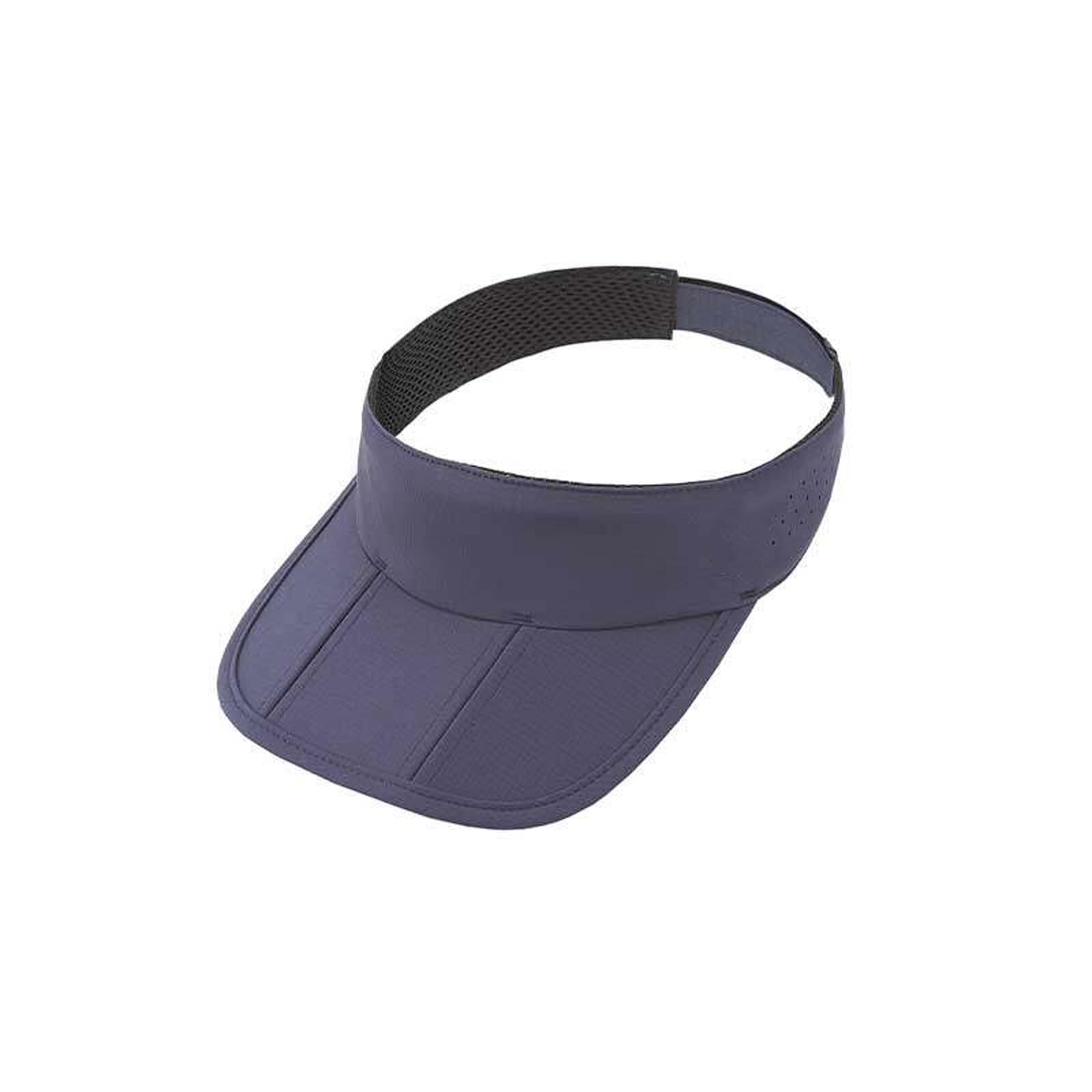 Pare-Soleil de Sport Pliable À Trois Panneaux, Chapeau D'extérieur en Maille Respirante À Bord Réglable, Idéal for Les Sports de Plein Air