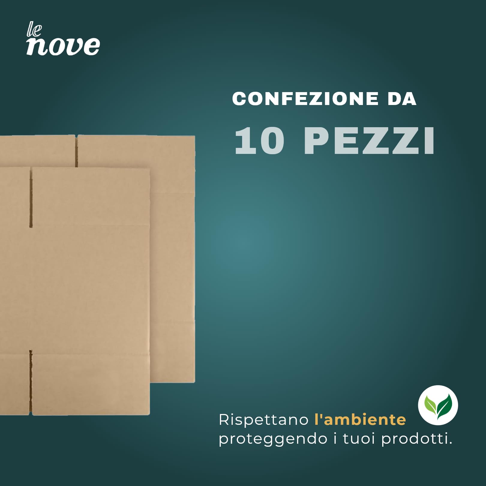 Scatole Cartone Doppia Onda 60x40x40 cm 10 Pezzi per Trasloco Spedizione Stoccaggio